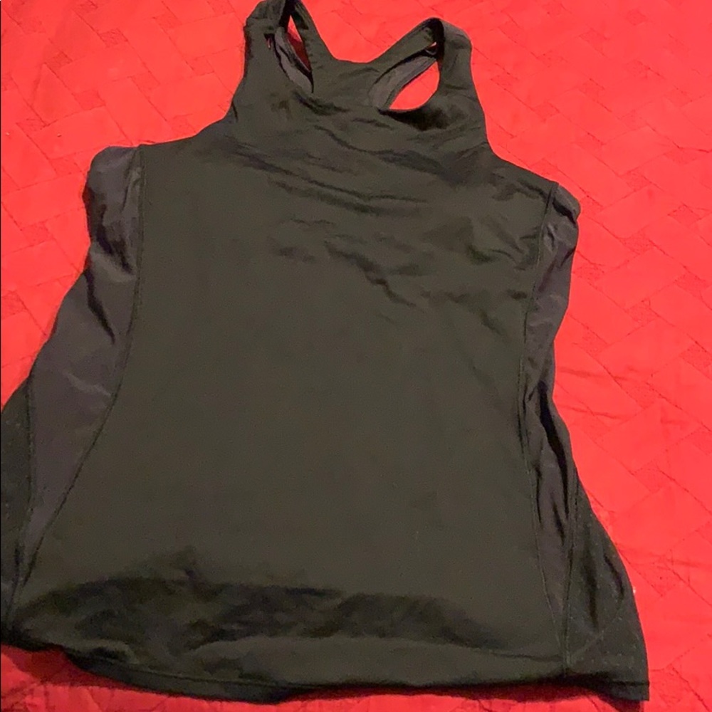 Tank top with built in bra